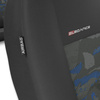 Housses de siège adaptées pour Citroen C3 Picasso (2008-2017) - housse siege voiture universelles - couverture siege - 2UNE-BL