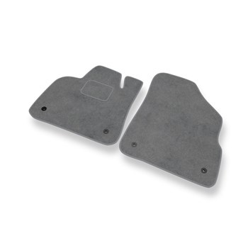 Tapis de Sol Velours adapté pour Citroen DS5 (2011-2015) - Premium tapis de voiture - gris