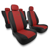 Housses de siège adaptées pour Alfa Romeo Giulietta (2010-2020) - housse siege voiture universelles - couverture siege - X.R-RD