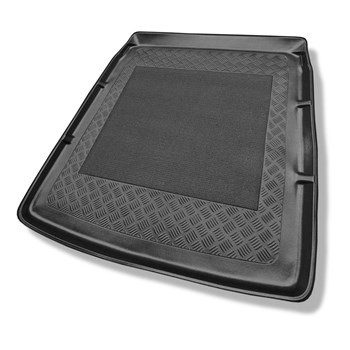 Tapis de coffre adapté pour Volkswagen Passat B7 Berline (09.2010-11.2014) - bac de coffre - protection de coffre voiture