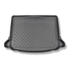 Tapis de coffre adapté pour Mercedes-Benz Classe A W177 Hayon (05.2018-....) - bac de coffre - protection de coffre voiture - cavités amovibles dans les modèles avec filets latéraux; non pour version hybride