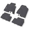 Tapis de sol en caoutchouc adapté pour Hyundai i30 II (2012-2017) - tapis de voiture - noir