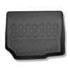 Tapis de sol en TPE adapté pour Opel Zafira II Monospace (05.2005-2014) - 7 sièges - tapis de voiture - noir