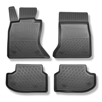 Tapis de sol en TPE adapté pour BMW 5 F11 Touring (12.2015-10.2022) - X-drive; d