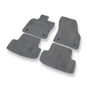Tapis de Sol Velours adapté pour Audi Q2 SUV (2016-....) - Premium tapis de voit