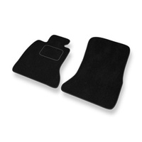 Tapis de Sol Velours adapté pour BMW 7 V F01/F02 (2008-2015) - Premium tapis de voiture - noir