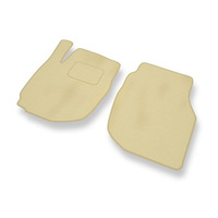 Tapis de Sol Velours adapté pour Mazda MPV II (1999-2006) - Premium tapis de voiture - beige