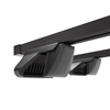 Barres de toit en acier adapté pour Dacia Logan II Break (2016-2020) - Porte-Bagages de Voiture noir - rails