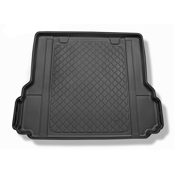 Tapis de coffre adapté pour BMW 5 G31 Touring (05.2017-....) - bac de coffre - protection de coffre voiture - aussi pour les modèles avec des rails de fixation; non pour Plug-in Hybrid