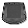 Tapis de coffre adapté pour Ford Mondeo IV Break (09.2007-12.2014) - bac de coffre - protection de coffre voiture - avec roue de secours à usage temporaire ou kit de réparation