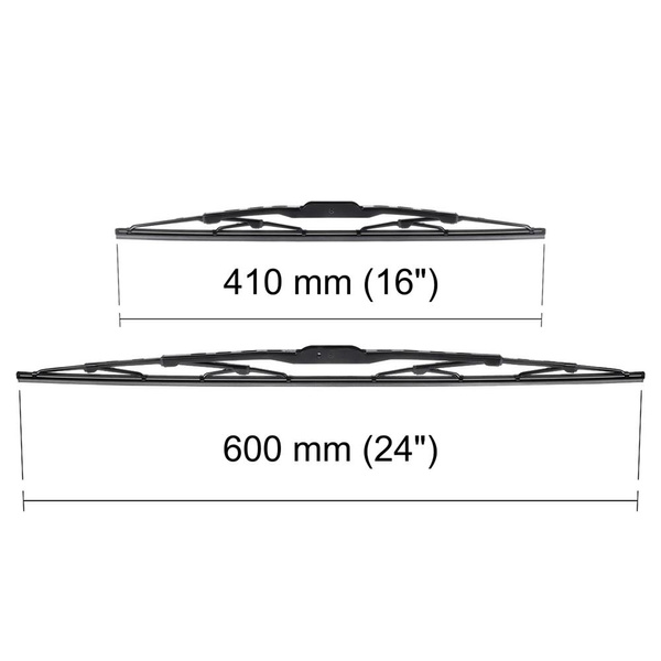 Balais d'essuie-glace de pare-brise adaptés pour Toyota Corolla IX Break (08.2000-08.2008) - balais standard