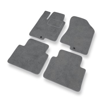 Tapis de Sol Velours adapté pour Kia Magentis II Berline (2005-2010) - Premium t