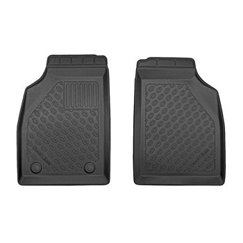 Tapis de sol en TPE adapté pour Ligier JS60 SUV (09.2020-....) - tapis de voiture - noir