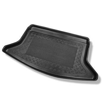 Tapis de coffre adapté pour Hyundai i30 III PD Hayon (02.2017-....) - bac de coffre - protection de coffre voiture - coffre inférieur ; sans plancher deux niveau du coffre; non pour 48V-Hybrid