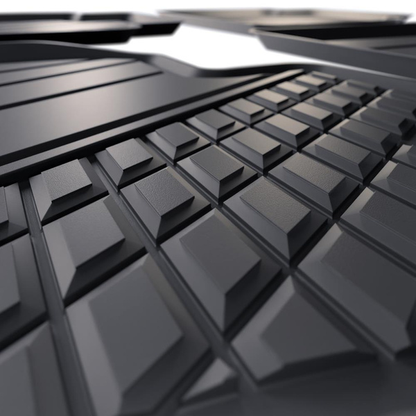 Tapis de sol en TPE adapté pour Toyota Camry IX Berline (2018-....) - tapis de voiture - noir