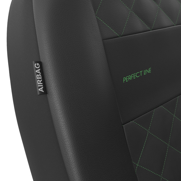 Housses de siège avant adaptées pour Alfa Romeo Maxima (2017-....) - housse siege voiture universelles - couverture siege conducteur - PRP-GN