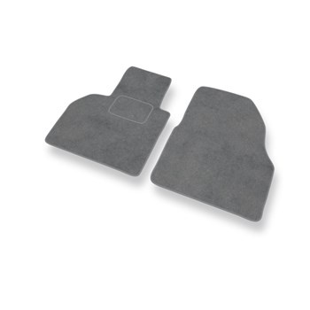 Tapis de Sol Velours adapté pour Renault Kangoo II (2012-2021) - Premium tapis de voiture - gris