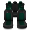 Housses de siège adaptées pour Mitsubishi ASX (2010-2021) - housse siege voiture universelles - couverture siege - S-GR