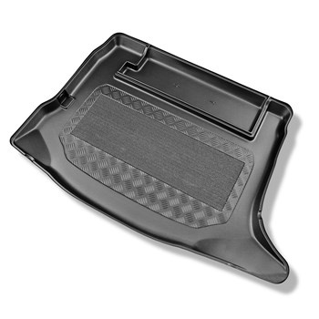 Tapis de coffre adapté pour Nissan Leaf II ZE1 Hayon (01.2018-....) - bac de coffre - protection de coffre voiture - sans / avec sonorisation BOSE