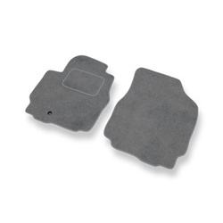Tapis de Sol Velours adapté pour Ford Maverick II SUV (2000-2007) - Premium tapis de voiture - gris