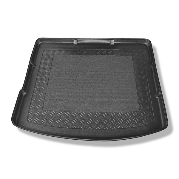 Tapis de coffre adapté pour BMW X6 F16 SAC (11.2014-10.2019) - bac de coffre - protection de coffre voiture