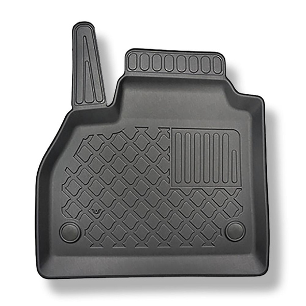 Kit tapis de coffre et tapis de voiture TPE pour: Mercedes-Benz Citan W415 Tourer (10.2012-08.2021) - 5 places;entraxe 2.697 mm;sans 3ème rangée