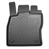 Kit tapis de coffre et tapis de voiture TPE pour: Volkswagen Arteon Fastback, Shooting Brake (06.2017-....) - avec roue de secours