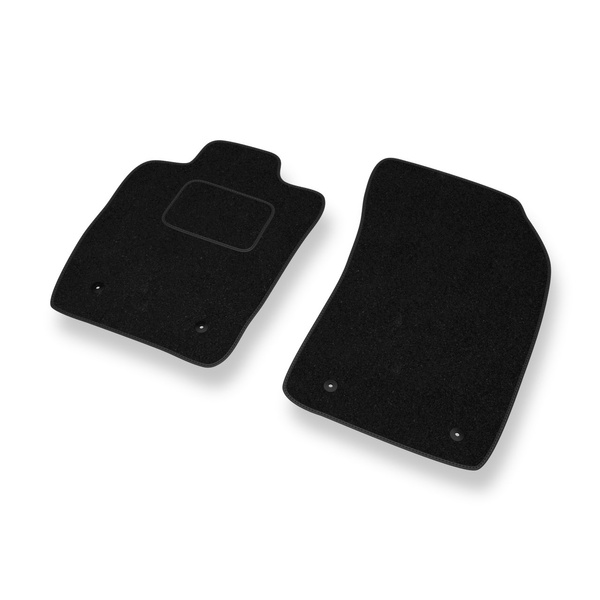 Tapis de Sol Feutres adapté pour Audi A1 I 8X Hayon, Sportback (2010-2018) - tapis de voiture - noir