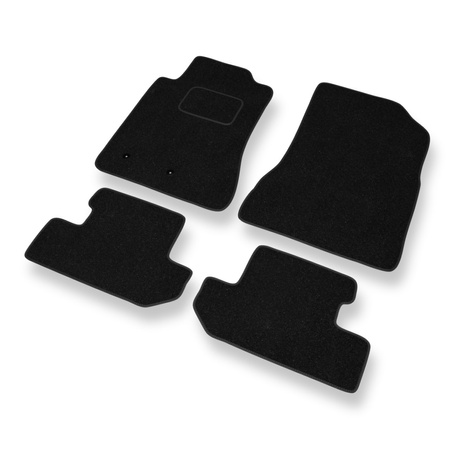 Tapis de Sol Feutres adapté pour Ford Mustang VI (2014-....) - tapis de voiture - noir