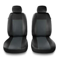 Housses de siège avant adaptées pour Fiat Linea (2007-2015) - housse siege voiture universelles - couverture siege conducteur - 2CM-G