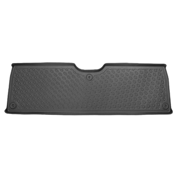 Tapis de sol en TPE adapté pour Seat Alhambra I Van (1995-08.2010) - 5 ou 7 sièges; sans la troisième rangée de sièges - tapis de voiture - noir
