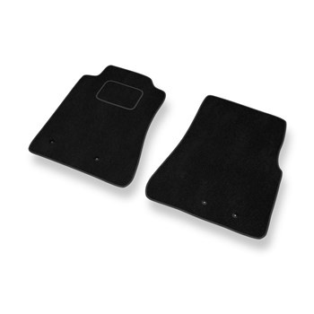 Tapis de Sol Velours adapté pour Ford Mustang V (2005-2014) - Premium tapis de voiture - noir