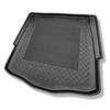 Tapis de coffre adapté pour Ford Mondeo IV Berline (09.2007-12.2014) - bac de coffre - protection de coffre voiture - avec roue de secours taille normale