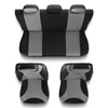 Housses de siège adaptées pour BMW X2 F39, U10 (2017-....) - housse siege voiture universelles - couverture siege - TR-S