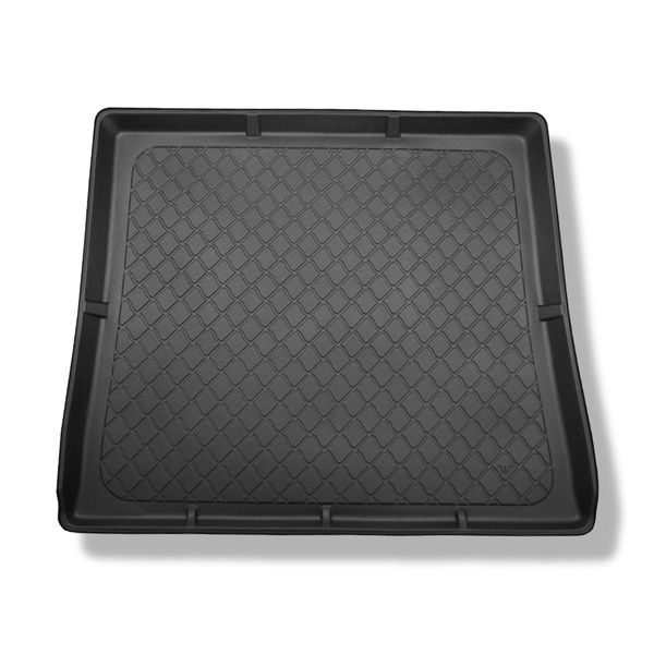 Tapis de coffre adapté pour Ford Galaxy II Monospace (06.2006-08.2015) - bac de coffre - protection de coffre voiture - 7 places; 3me rangée abaissée