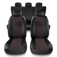 Housses de siège adaptées pour Alfa Romeo Stelvio (2017-2019) - housse siege voiture universelles - couverture siege - EXL-5