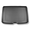 Tapis de coffre adapté pour Volvo EX30 SUV (12.2023-....) - bac de coffre - protection de coffre voiture - coffre supérieur; plancher amovible en la position la plus basse