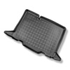 Tapis de coffre adapté pour Dacia Sandero III Stepway Crossover, Hayon (01.2021-....) - bac de coffre - protection de coffre voiture - coffre inférieur; sans plancher double du coffre