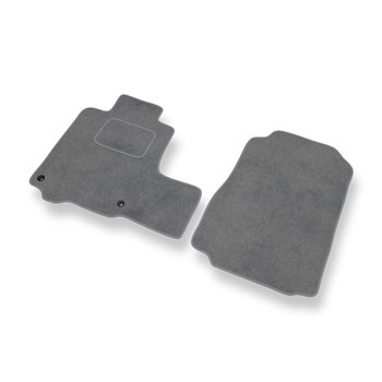 Tapis de Sol Velours adapté pour Honda CR-V III (2007-2012) - Premium tapis de voiture - gris