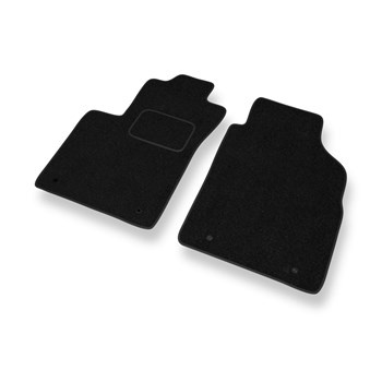 Tapis de Sol Feutres adapté pour Fiat 500 (2012-....) - tapis de voiture - noir