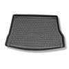 Tapis de coffre adapté pour Kia Ceed I ED Hayon (2007-04.2012) - bac de coffre - protection de coffre voiture - coffre supérieur; aussi pro cee'd