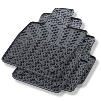 Tapis de sol en caoutchouc adapté pour Cupra Formentor (2020-....) - tapis de voiture - noir