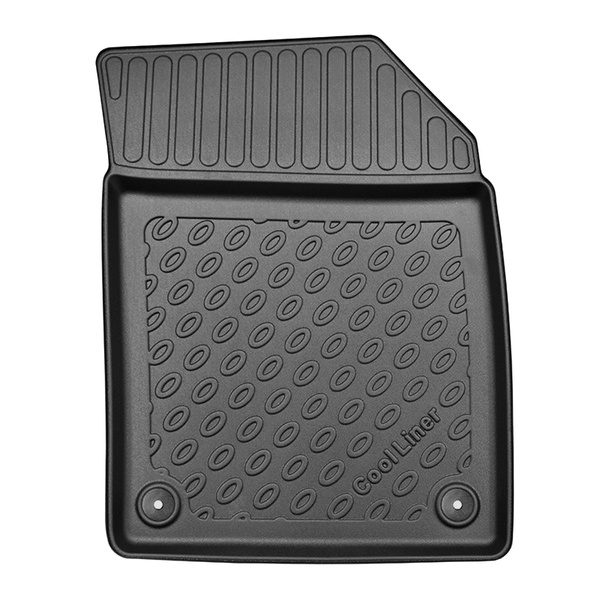 Tapis de sol en TPE adapté pour Volvo XC60 II SUV (07.2017-....) - tapis de voiture - noir