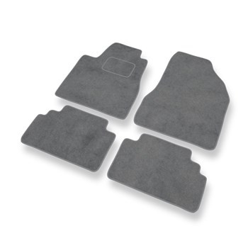 Tapis de Sol Velours adapté pour Lexus RX II XU30 (2003-2009) - Premium tapis de voiture - gris