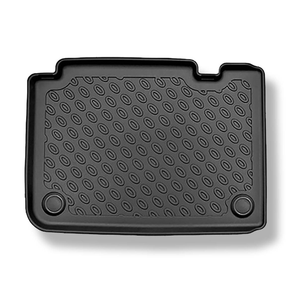 Tapis de sol en TPE adapté pour Tesla Model S Liftback (04.2015-12.2020) - 4 roues motrices - tapis de voiture - noir
