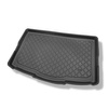 Kit tapis de coffre et tapis de voiture TPE pour: Nissan Qashqai II Crossover (02.2014-05.2021) - coffre inférieur; avec kit de réparation (Acenta & Tekna) & tous les modèles (Visia); avec roue de secours taille normale; sans plancher double du coffre