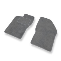 Tapis de Sol Velours adapté pour Alfa Romeo 147 (2000-2010) - Premium tapis de voiture - gris