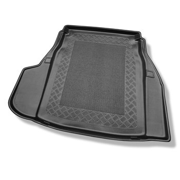 Tapis de coffre adapté pour BMW 5 E60 Berline (07.2003-02.2010) - bac de coffre - protection de coffre voiture - avec cavité gauche et droite