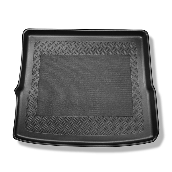 Tapis de coffre adapté pour BMW X1 F48, U11 SAV (10.2015-....) - bac de coffre - protection de coffre voiture - banquette arrière fixe / non coulissante