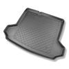 Tapis de coffre adapté pour Audi Q4 e-tron SUV, Sportback (06.2021-....) - bac de coffre - protection de coffre voiture - coffre inférieur; sans plancher double du coffre